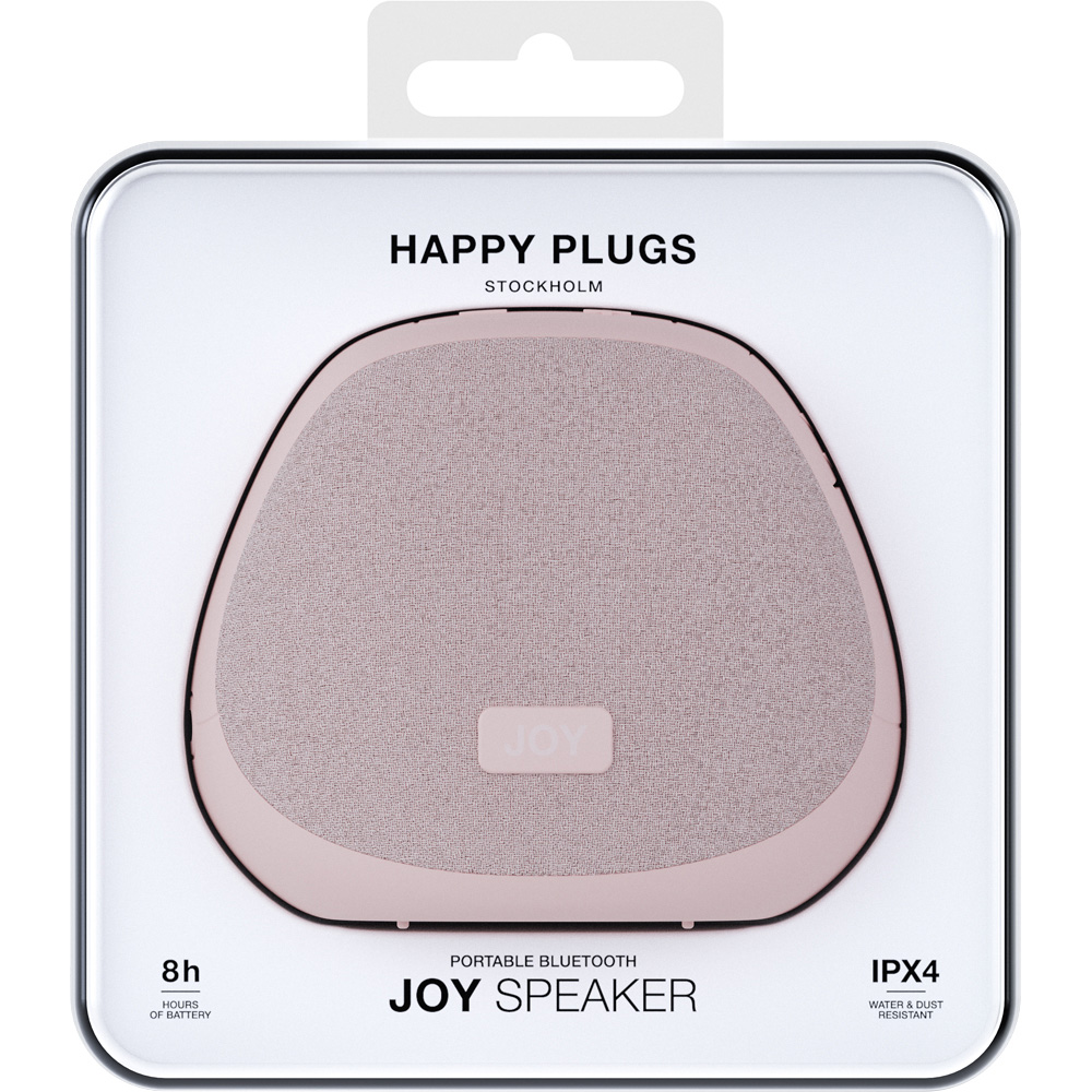 Happy Plugs Joy Pink Portable Bluetooth Speaker Image 6