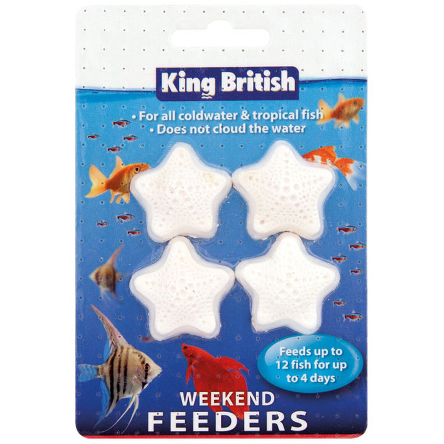 Pack of 4 King British Weekend Feeders Image