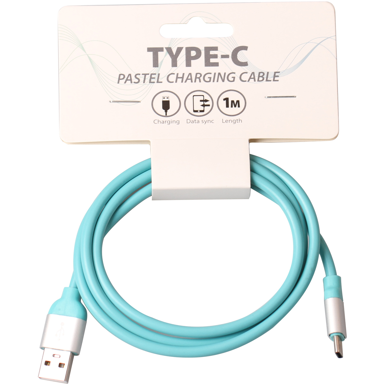Type-C Pastel Charging Cable Image 1