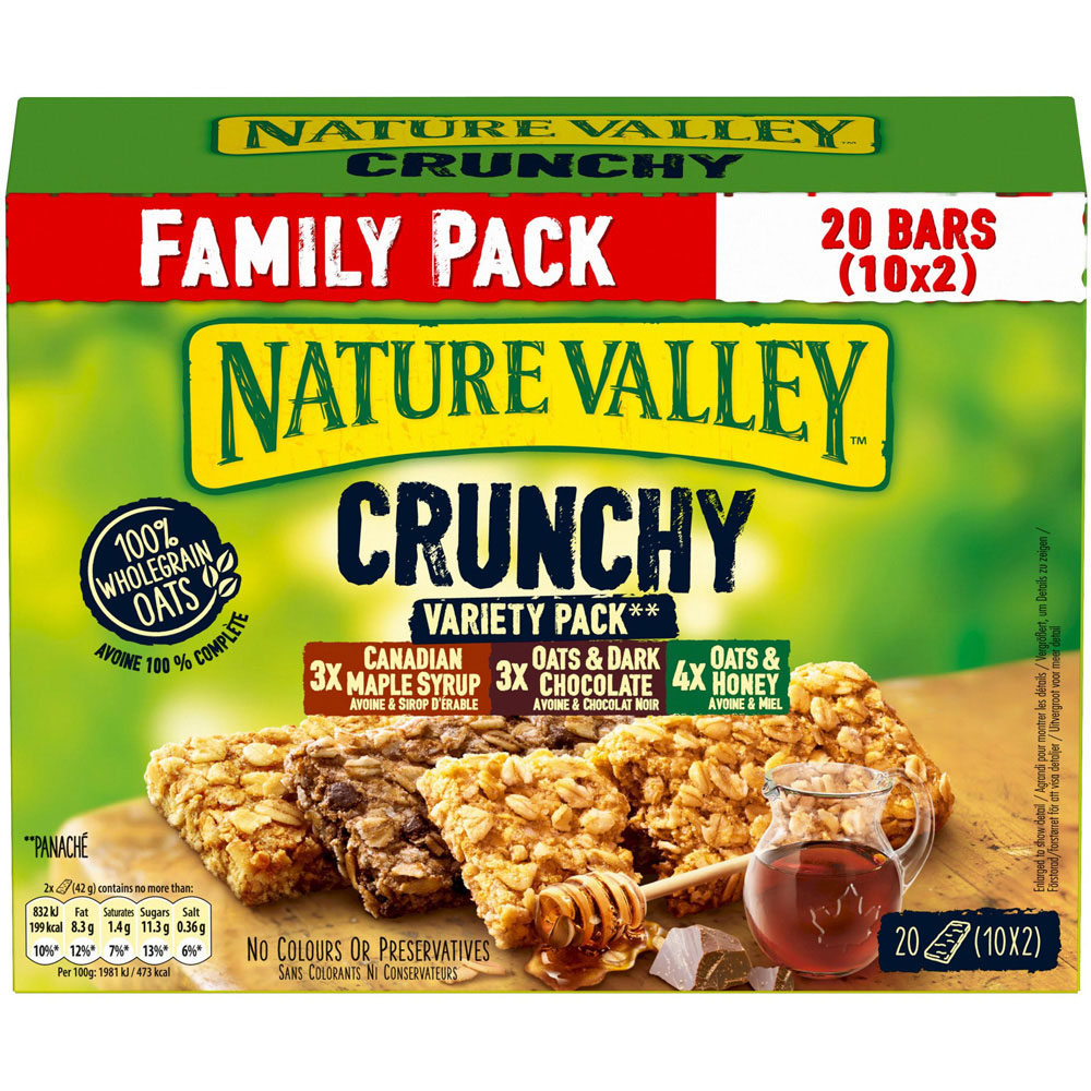 Nature Valley Variety Cereal Bars 10 Pack Image