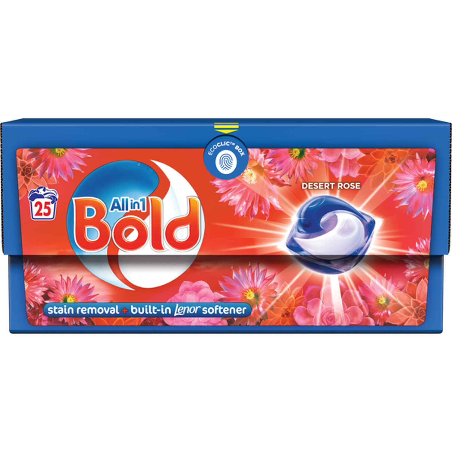 Bold Desert Rose All In 1 Laundry Pods 25 Wash Image 1