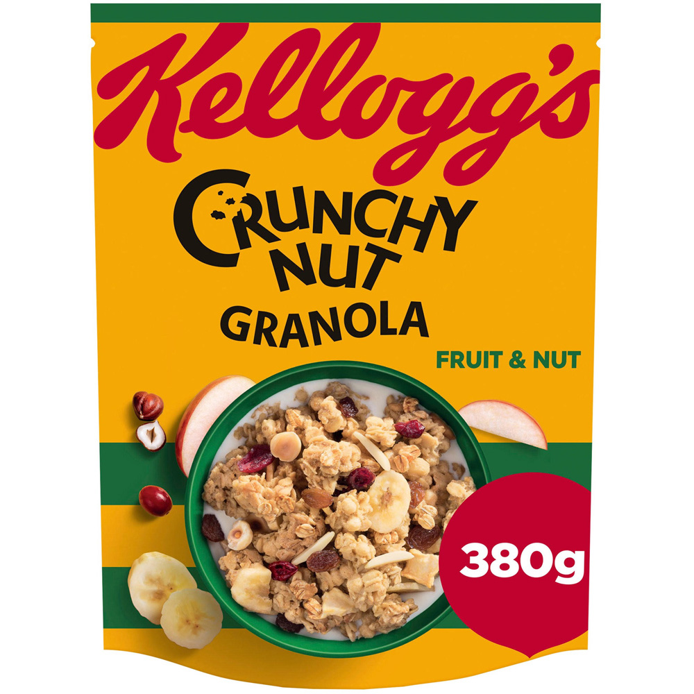 Kellogg's Fruit and Nut Crunchy Granola 380g Image