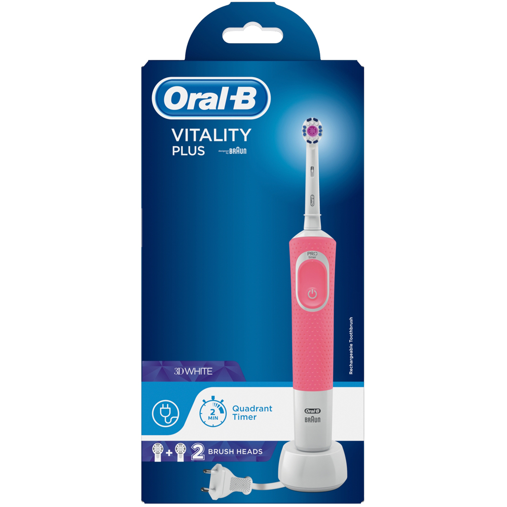 Oral-B Vitality Plus Clean and White Electric Toothbrush Image 1