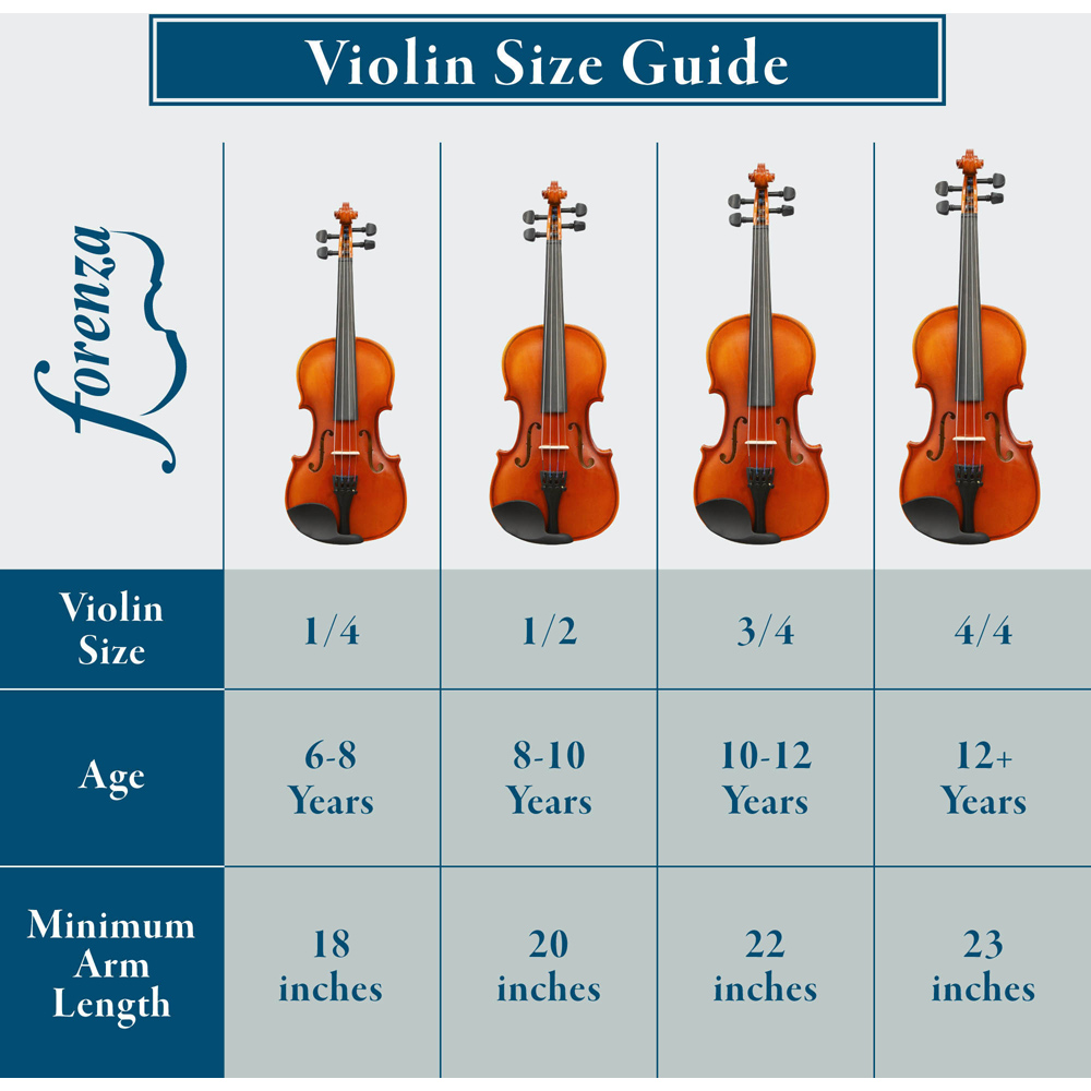 Forenza Uno Series 3/4 Size Violin Outfit Image 4