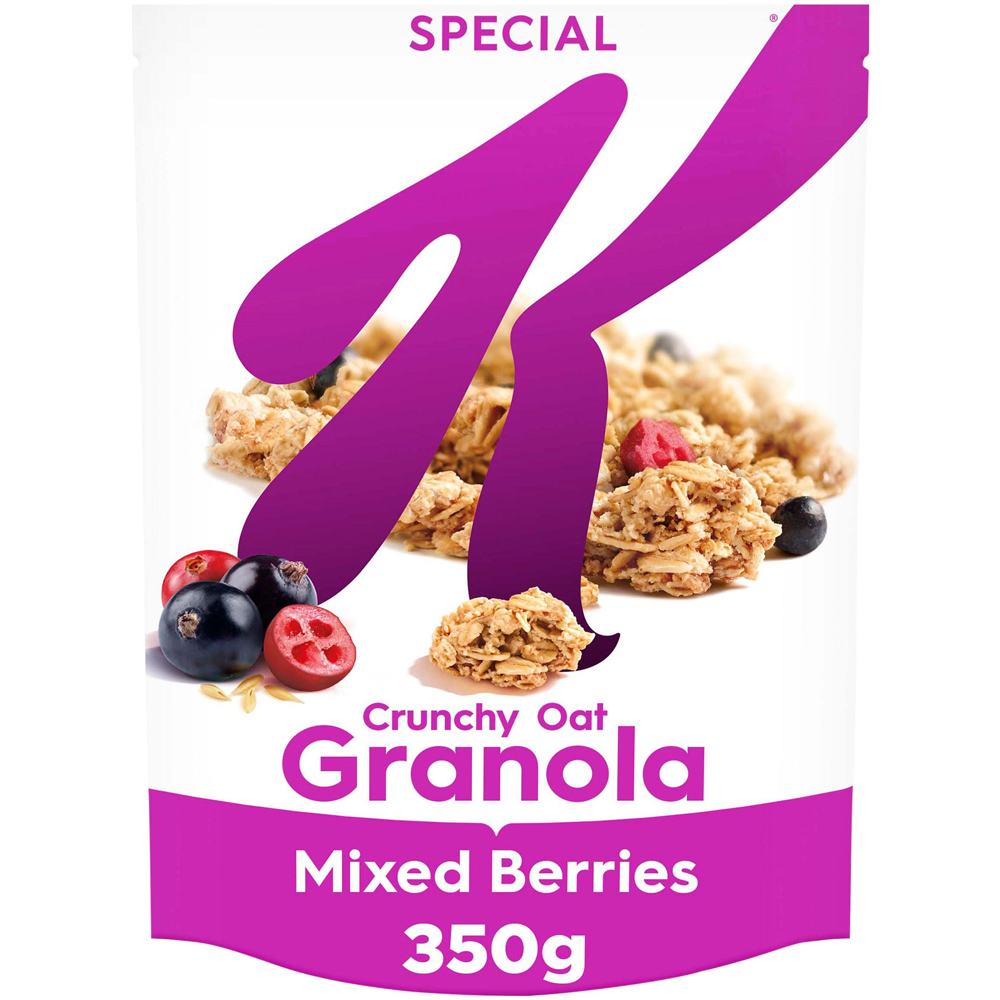 Kellogg's Special K Crunchy Oat Granola Mixed Berries 350g Image
