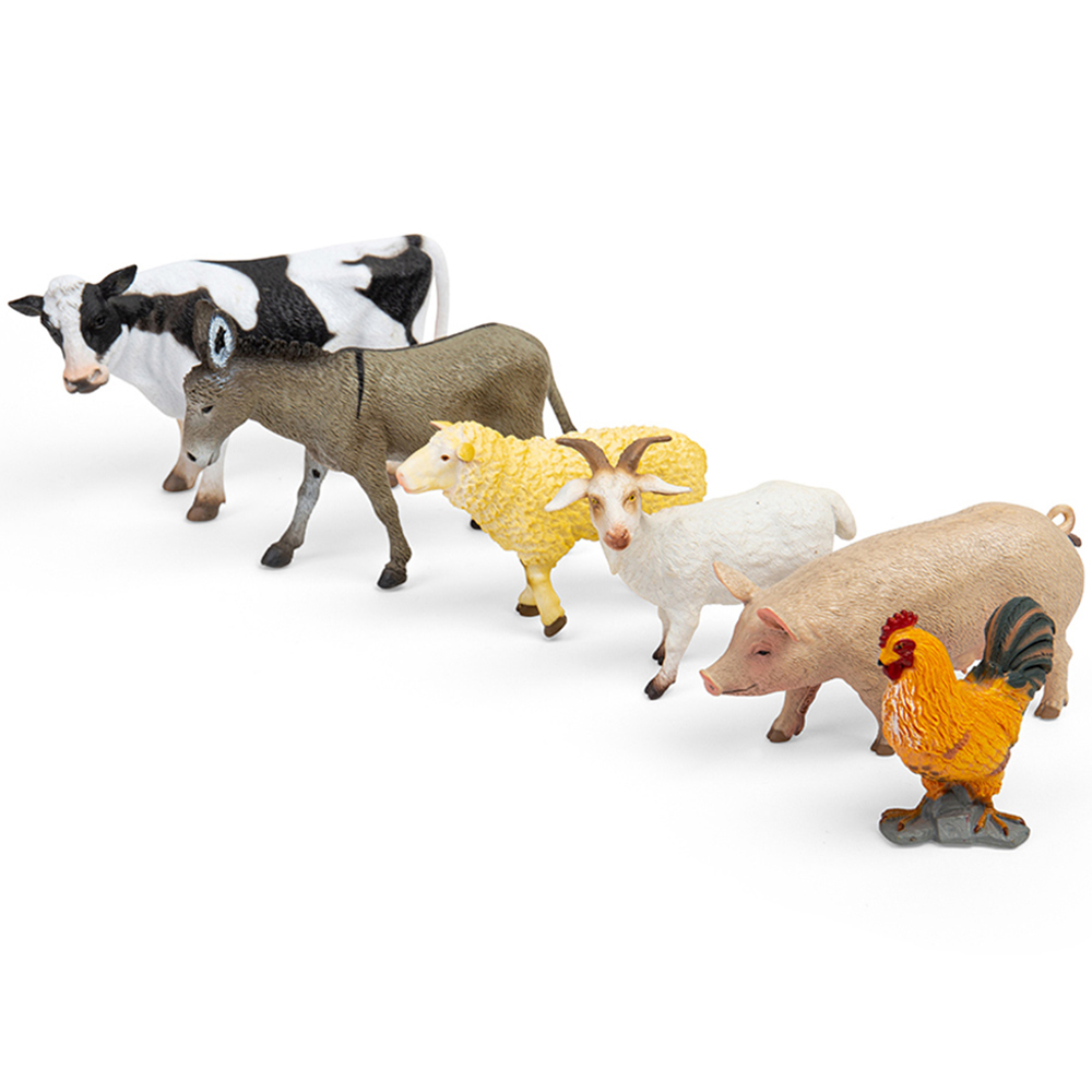 CollectA Kids 6 Piece Farm Figurines Starter Pack Image 4