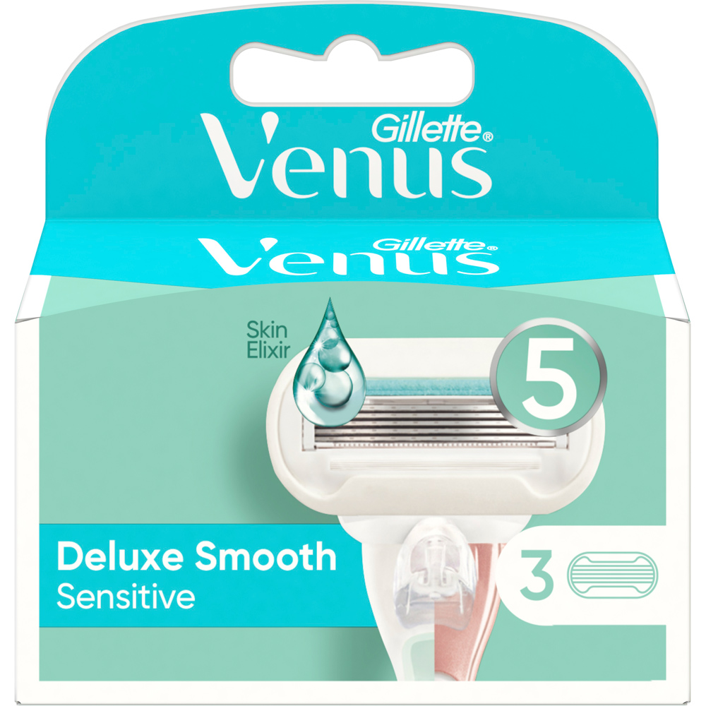 Venus Deluxe Smooth Women's Sensitive Razor 3 Blade Image 1