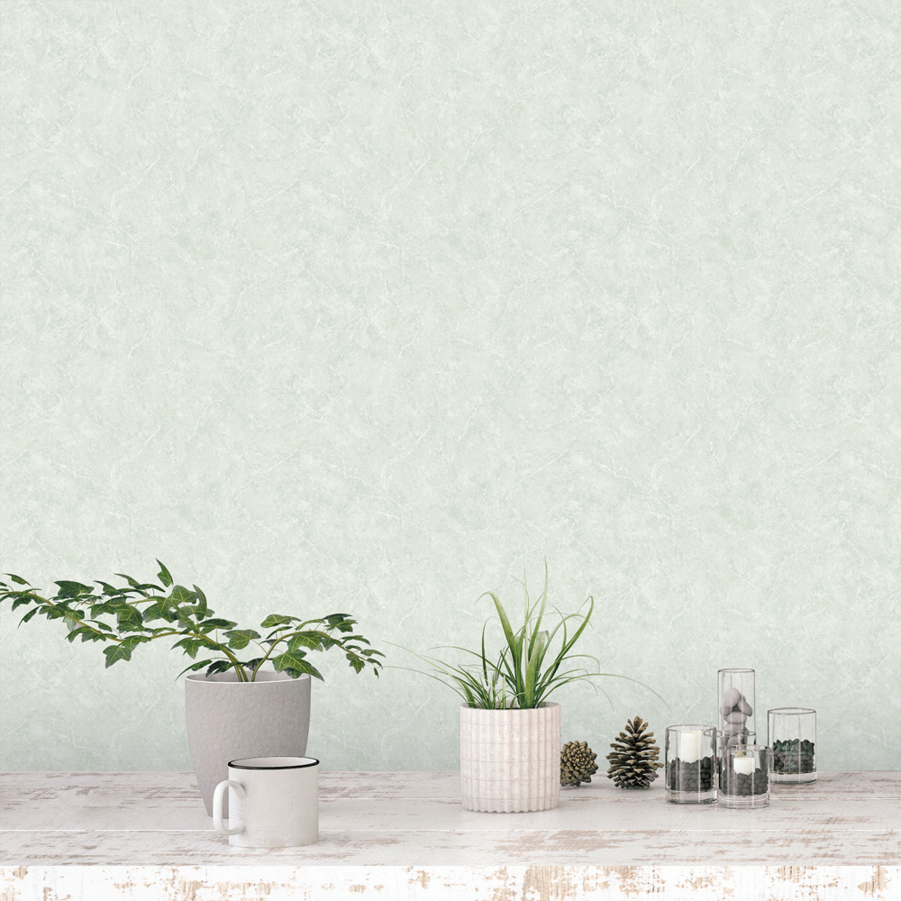 Galerie Nordic Elements Plaster Effect Green Wallpaper Image 2