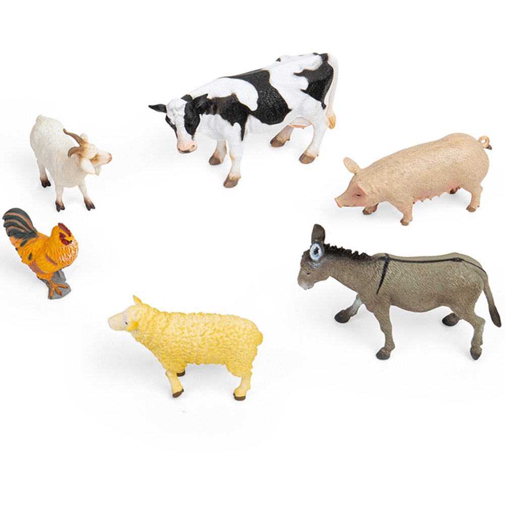 CollectA Kids 6 Piece Farm Figurines Starter Pack Image 2