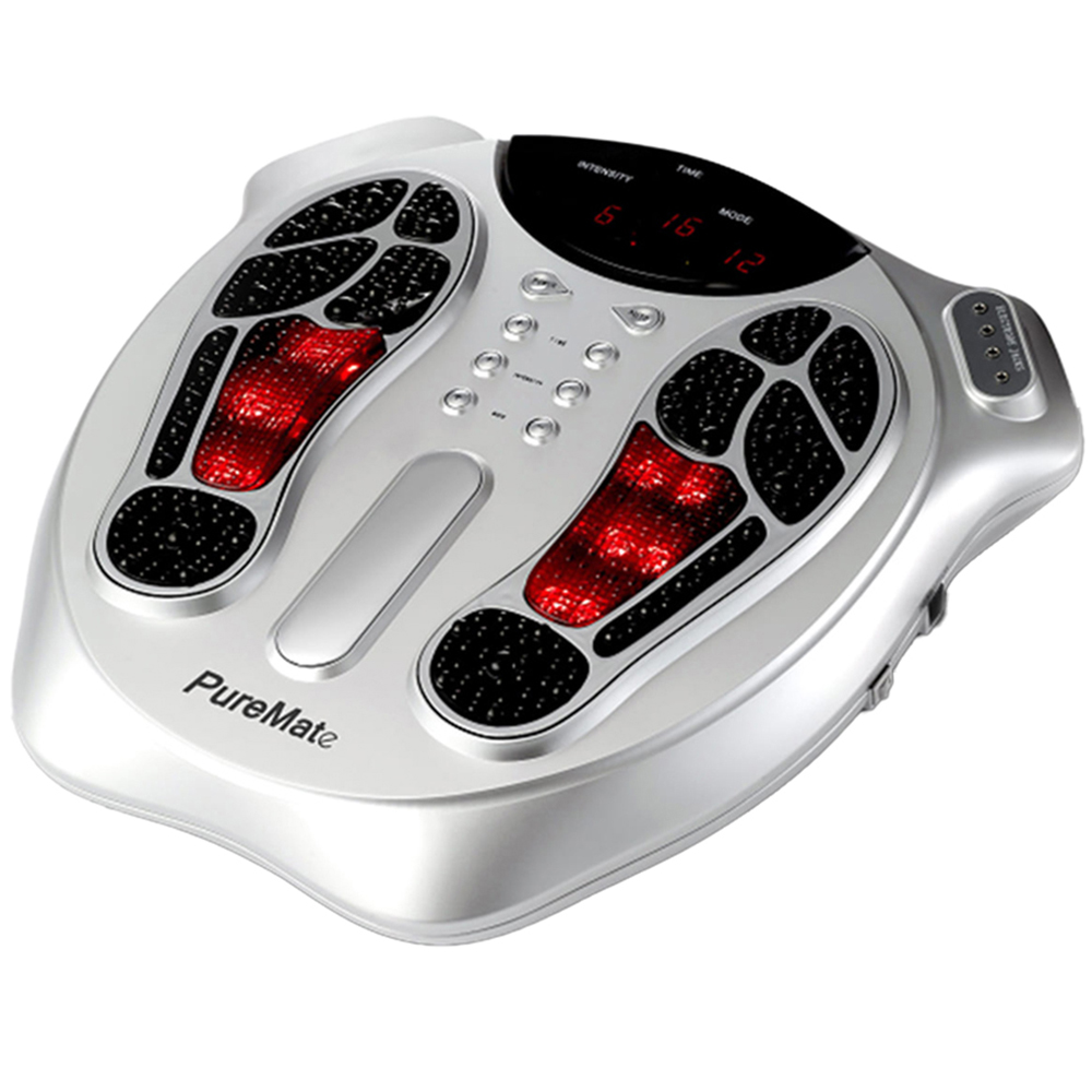 PureMate Silver Foot Circulation Massager 6.3W Image 1