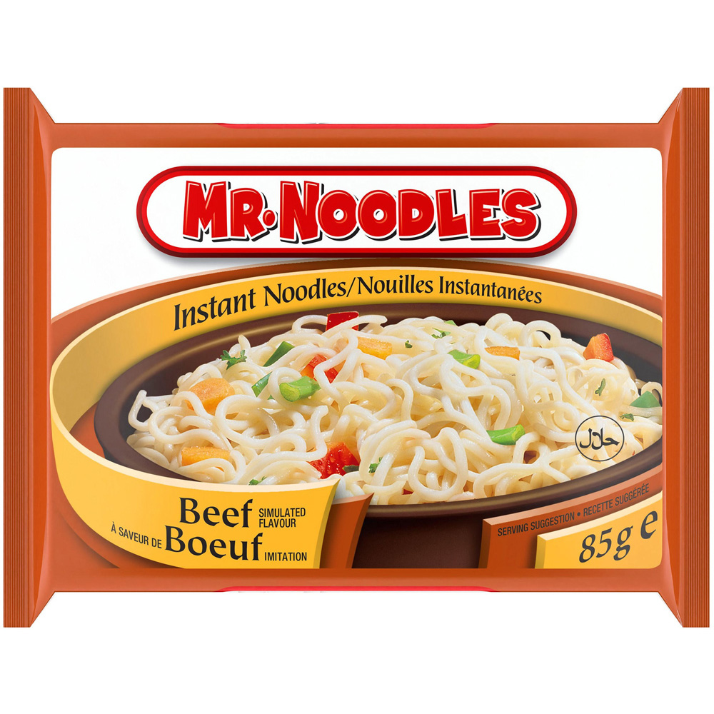 Mr. Noodles Beef Instant Noodles 85g Image