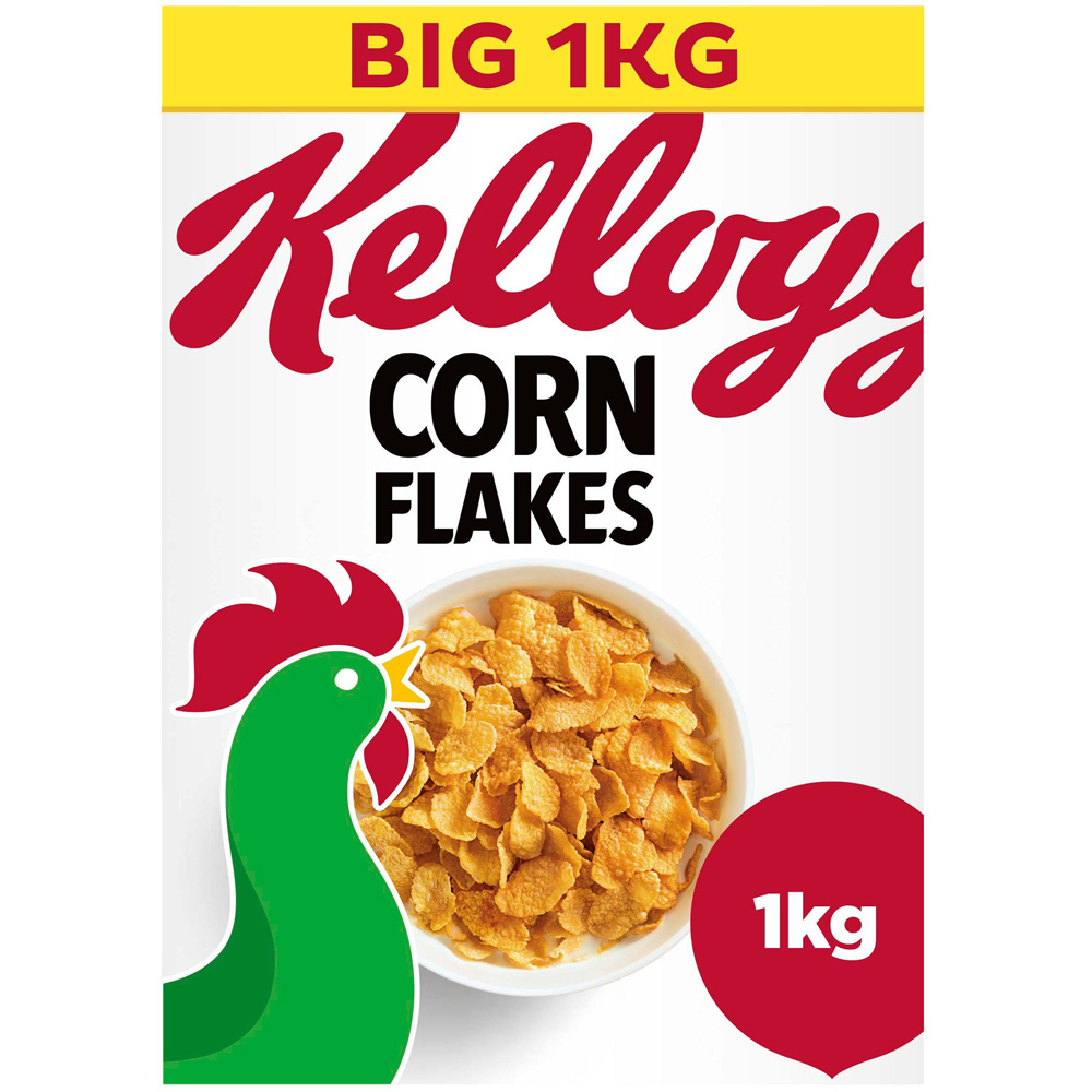 Kellogg's Cornflakes Cereal 1kg Image