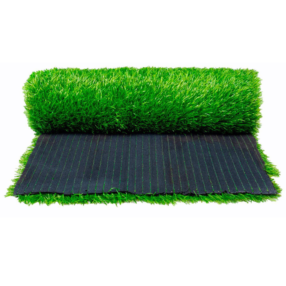 Walplus Artificial Grass UV Protection All Year Green1 Roll 15mm 200x100cm of Westminster Classic Young Image 1