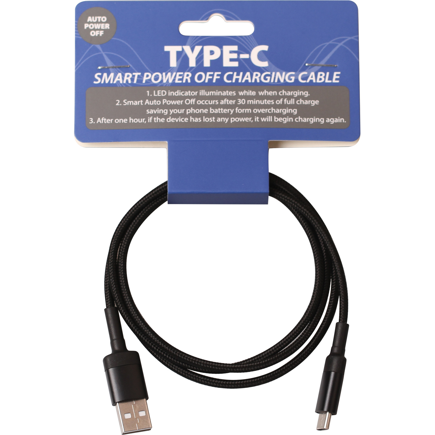 Type-C Smart Power Off Charging Cable Image