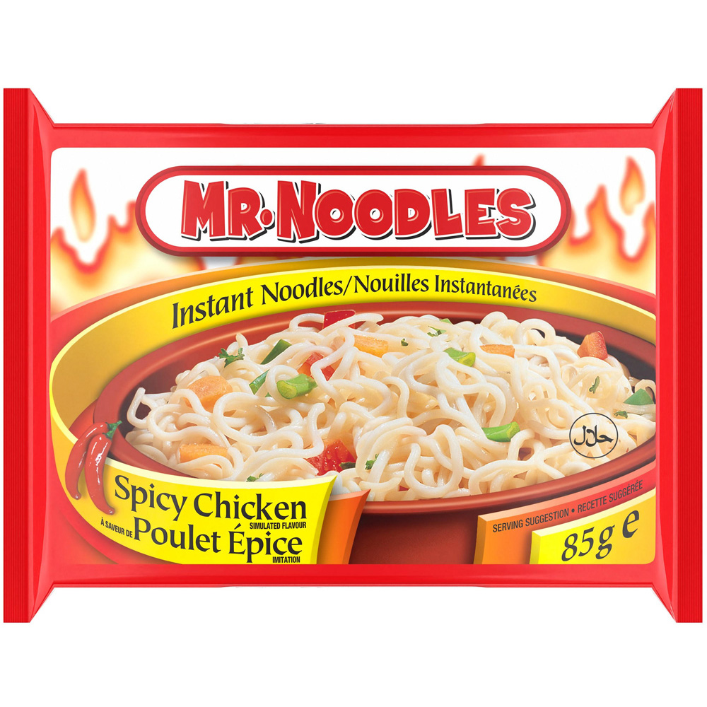 Mr. Noodles Spicy Chicken Instant Noodles 85g Image