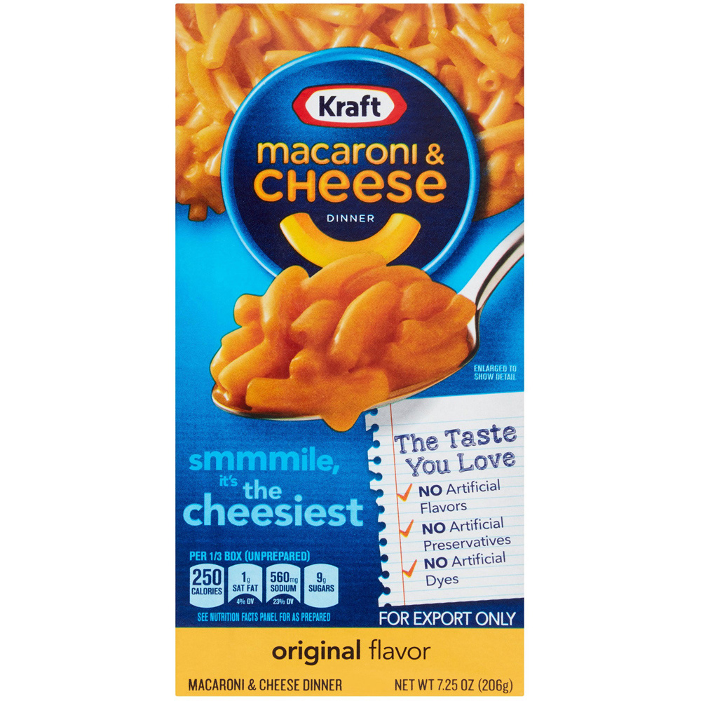 Kraft Macaroni and Cheese 206g Image