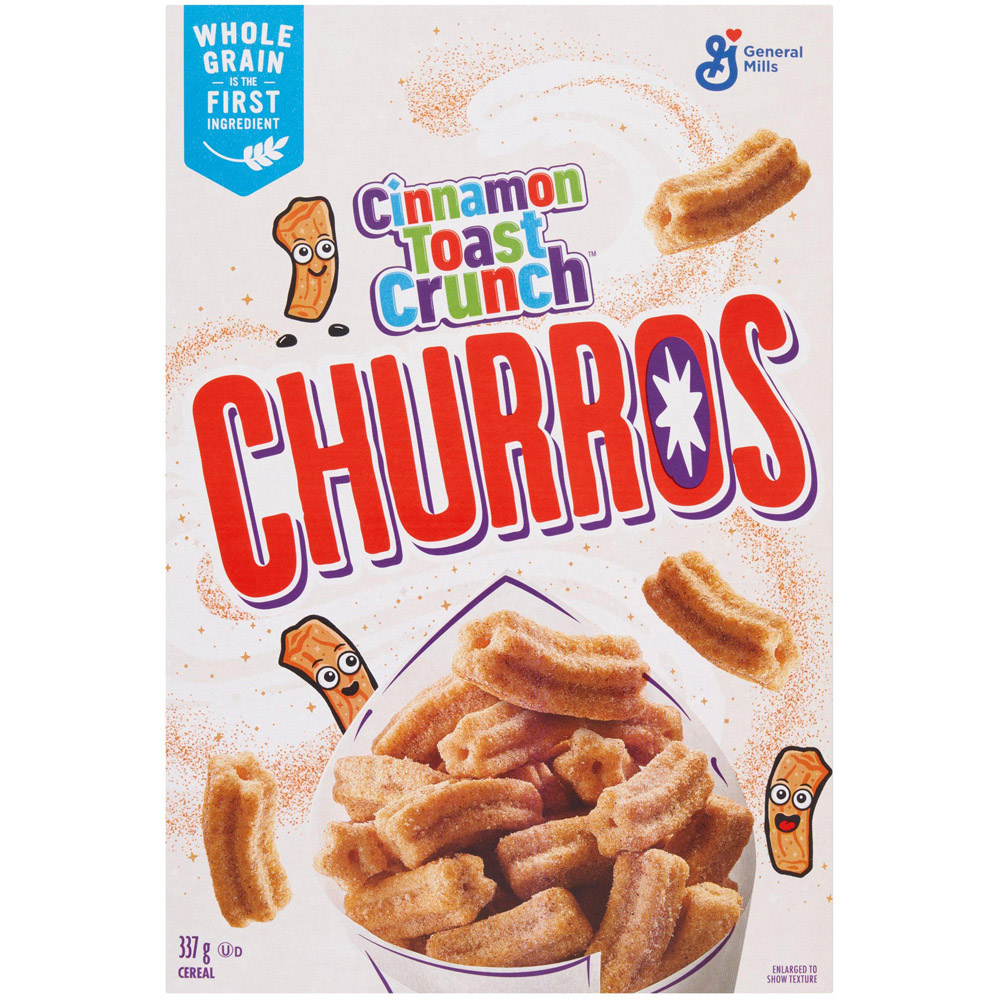 General Mills Churros Cinnamon Toast Crunch Cereal 337g Image