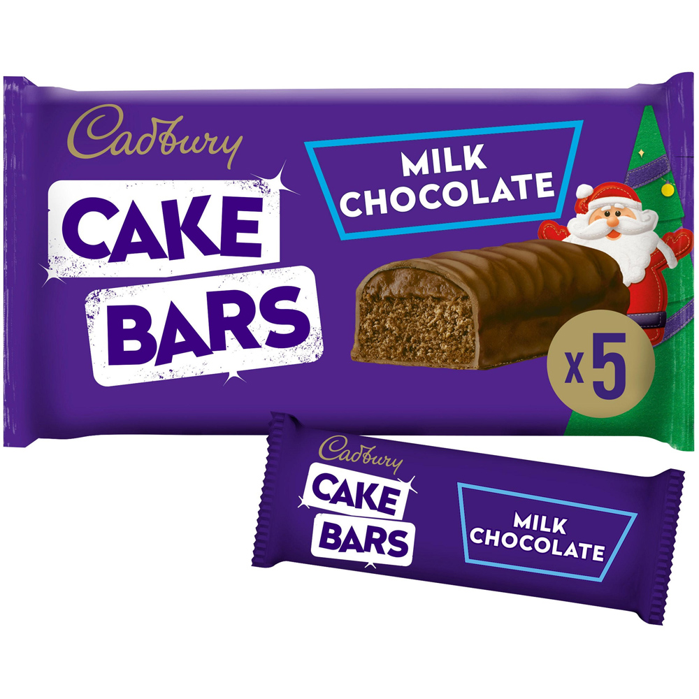 Cadbury Chocolate Cake Bars 5 Pack Image