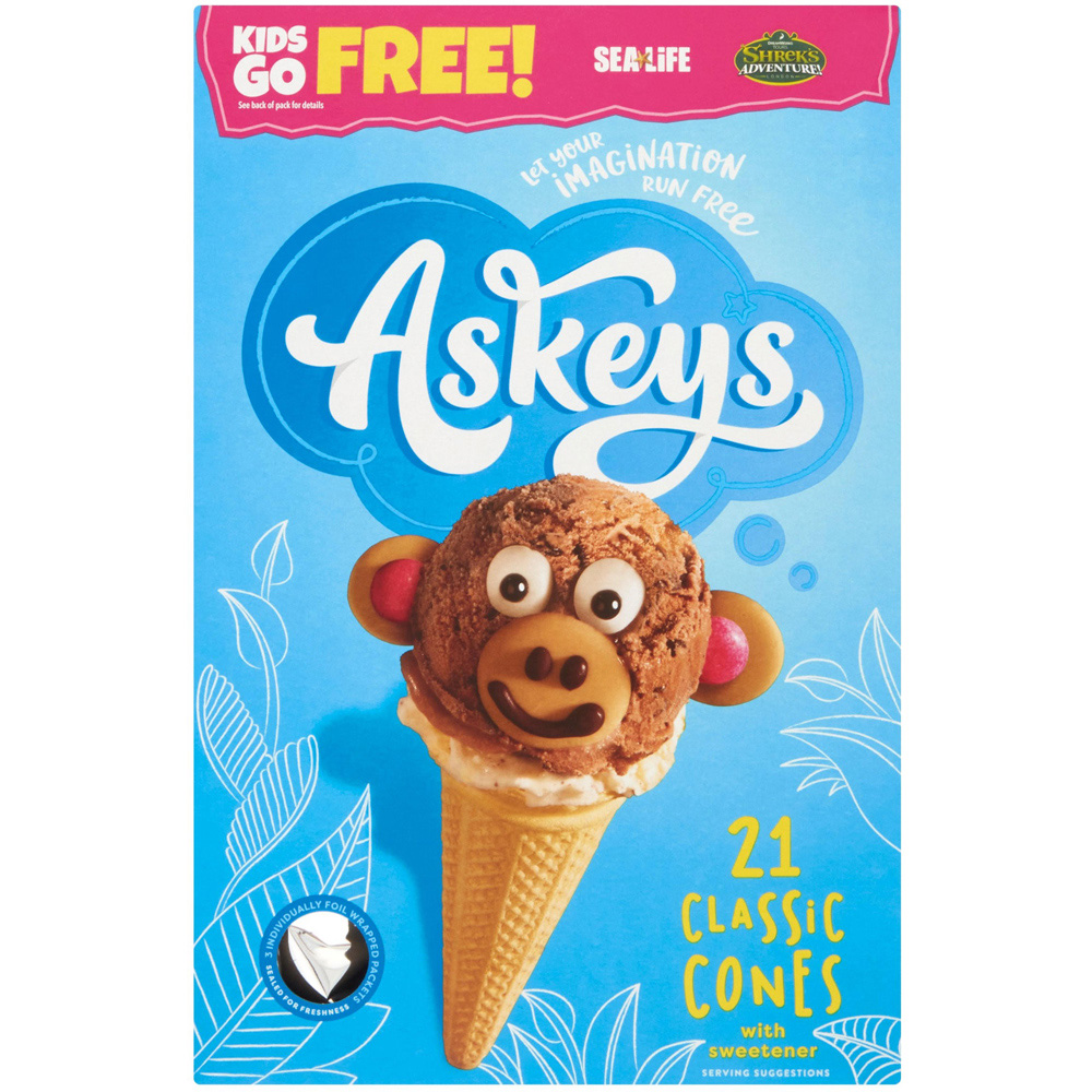 Askeys Classic Cones 21 Pack Image