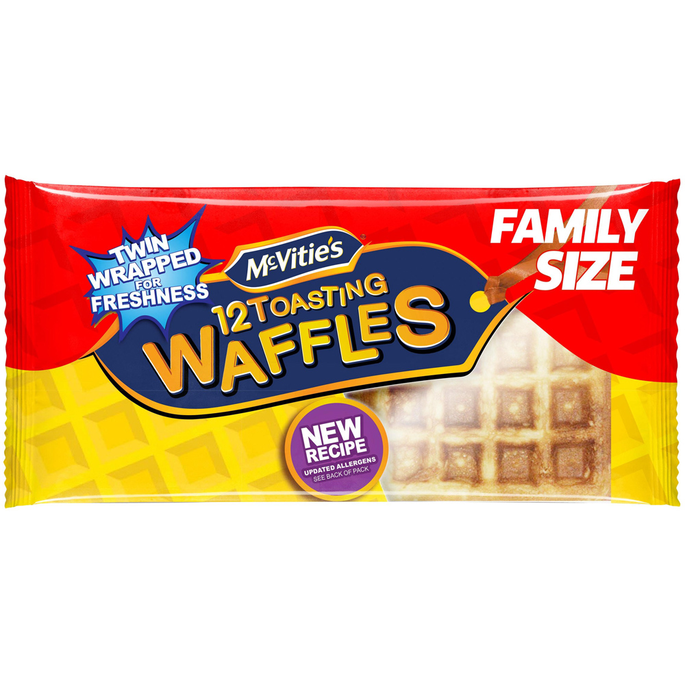 McVitie's Toasting Waffles 12 Pack Image
