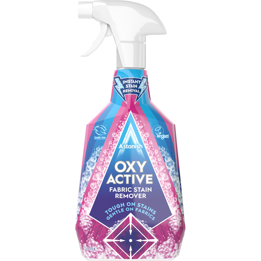 Astonish Oxy Active Fabric Stain Remover Spray 750ml Image 1