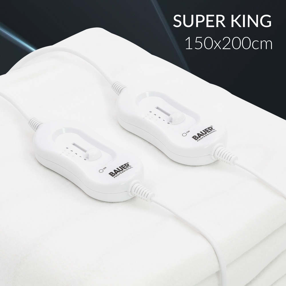 Bauer Super King Electric Under Blanket 150 x 200cm Image 4