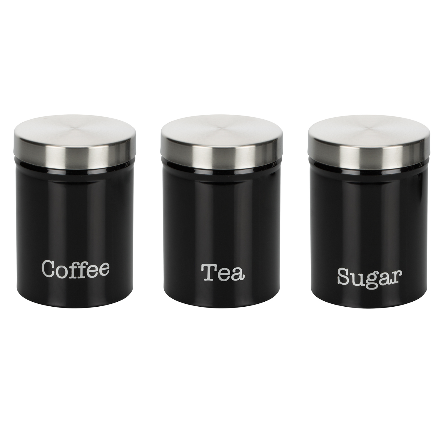Black and Silver Canister 3 Pack Image