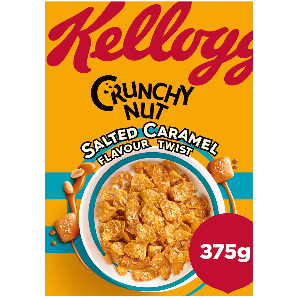 Kellogg's Salted Caramel Crunchy Nut 375g Image
