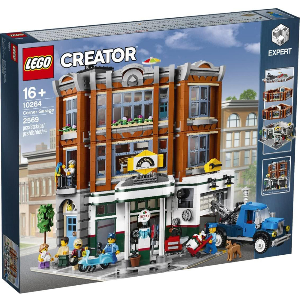 LEGO Creator 10264 Corner Garage Building Kit Image 1