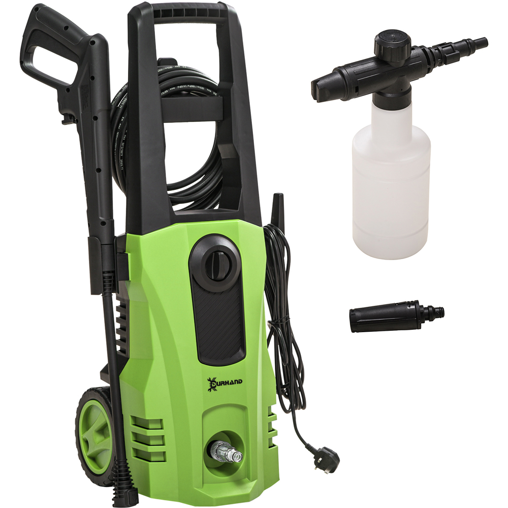 Outsunny 845-866V70GN Green High Pressure Washer 1800W Image 1