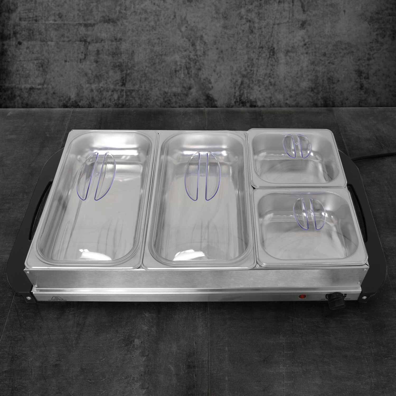 Plastic and Stainless Steel Buffet Server 2.5L Image 2