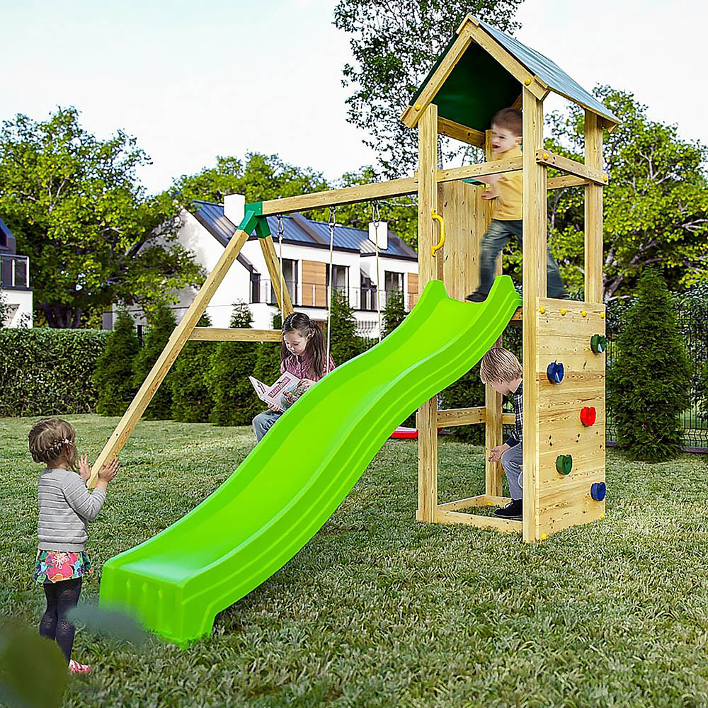 Shire Charly Kids Wooden Multi Play Set Equipment Image 4