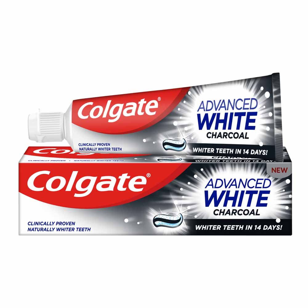 Colgate Advanced Charcoal Whitening Toothpaste 75ml Image 2