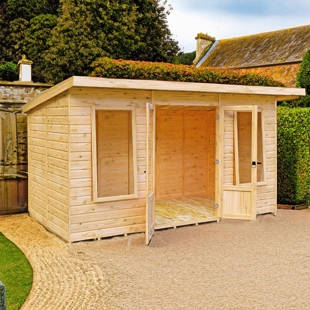 Shire GB Peony 12 x 6ft Summerhouse Image 2