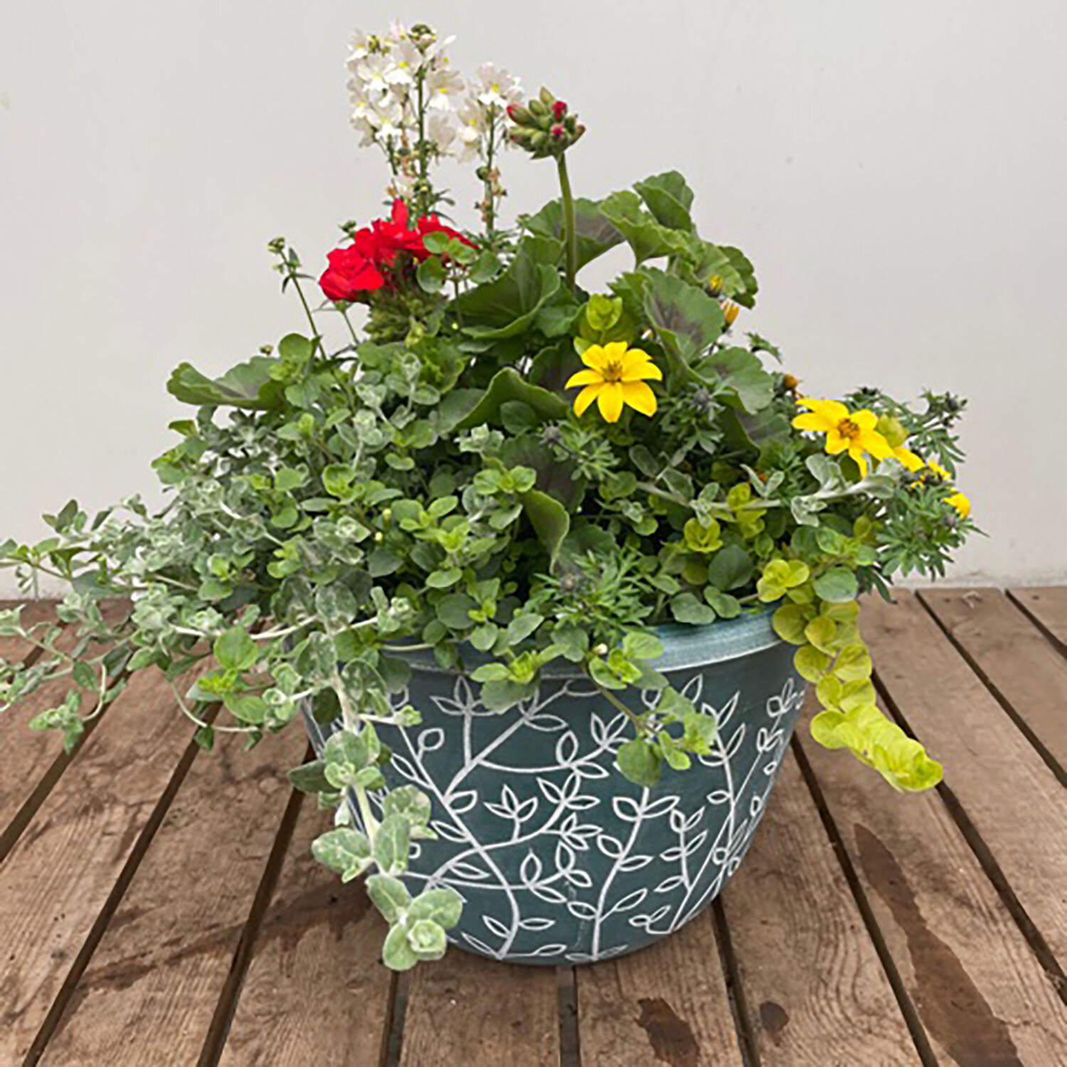 Summer Planter - Multicolour Image 1