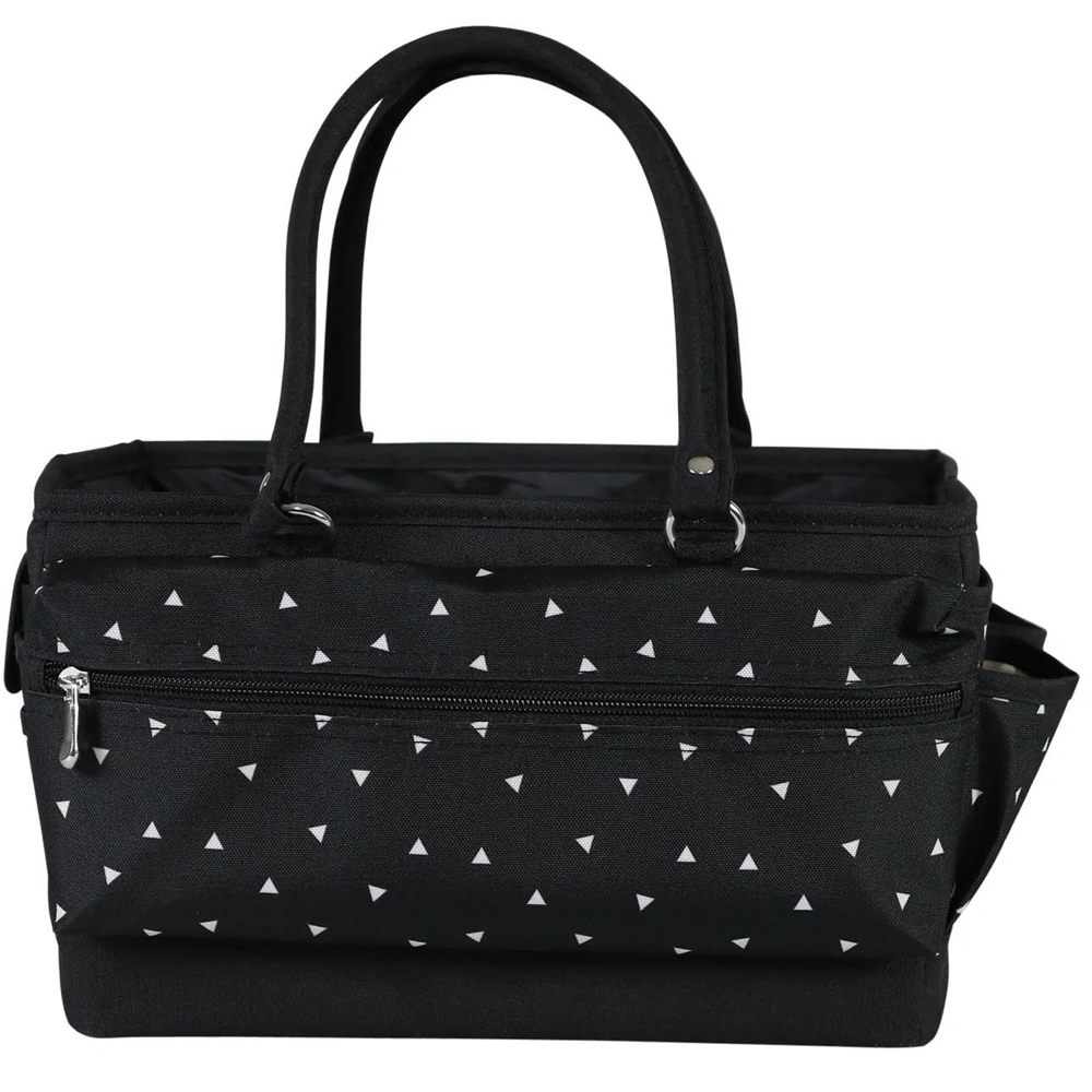 Everything Mary EVM12776-3 Black White Deluxe Store Collapsible Tote Caddy 30.5 x 22 x 19cm Image 7