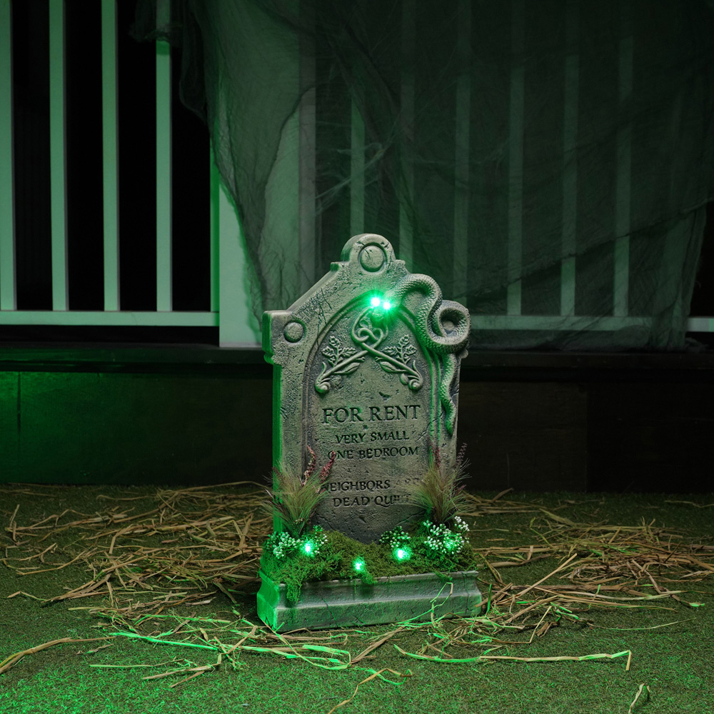 Samuel Alexander For Rent LED Halloween Graveyard Tombstone 60cm Image 6
