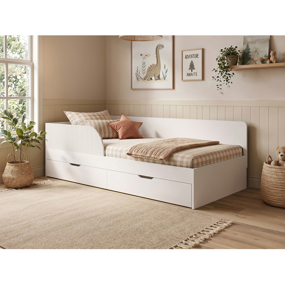 Flair Aris Single White Montessori Bed Image 5