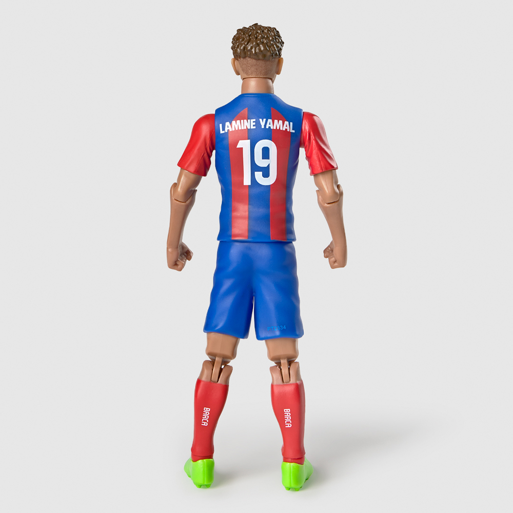 Banbo Lamine Yamal FC Barcelona Fully Articulated Football Figurine Image 3