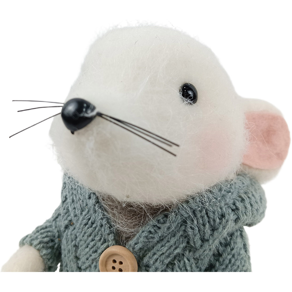 Cosy Nordic Mouse Decoration Image 2