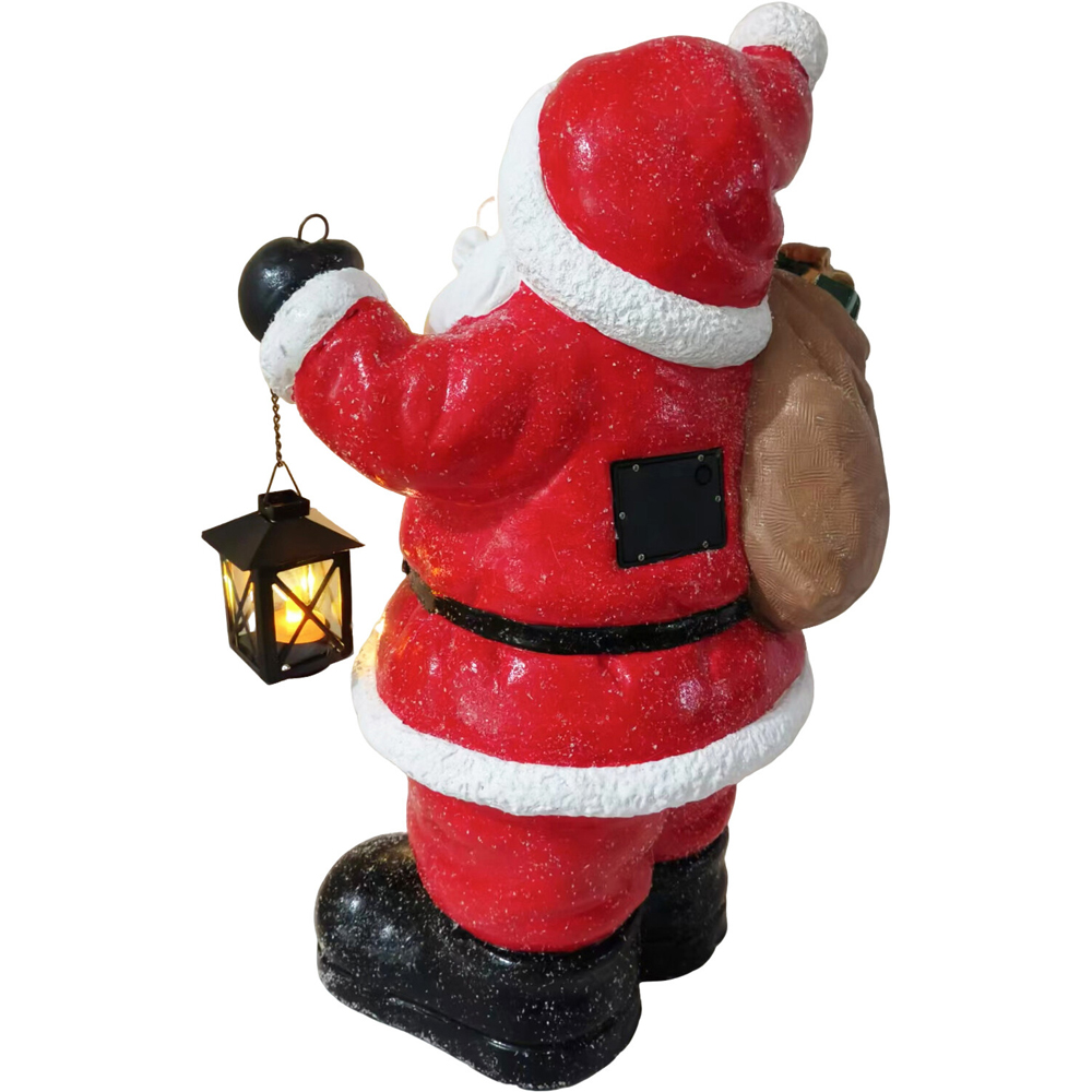 Pre-Lit Lantern Santa Image 4