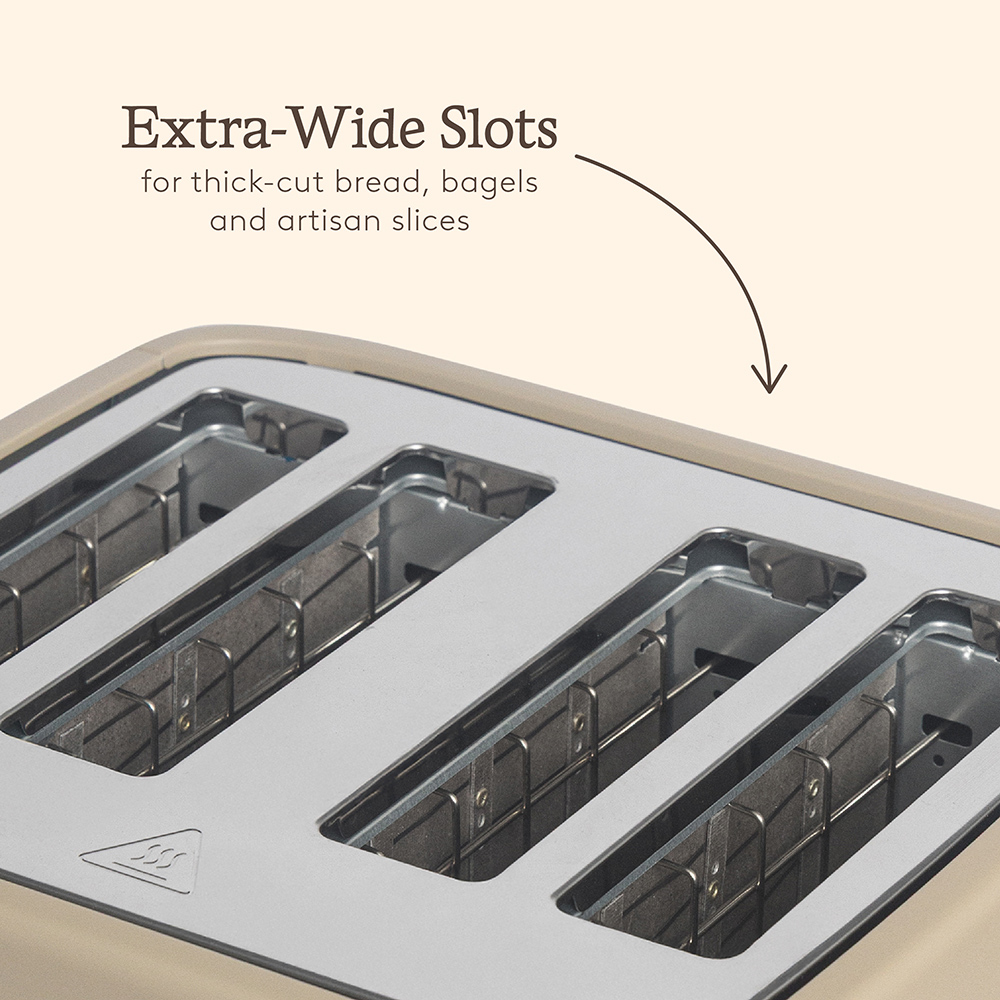 Haden Dorchester 212887 Cashmere 4 Slice Toaster Image 4