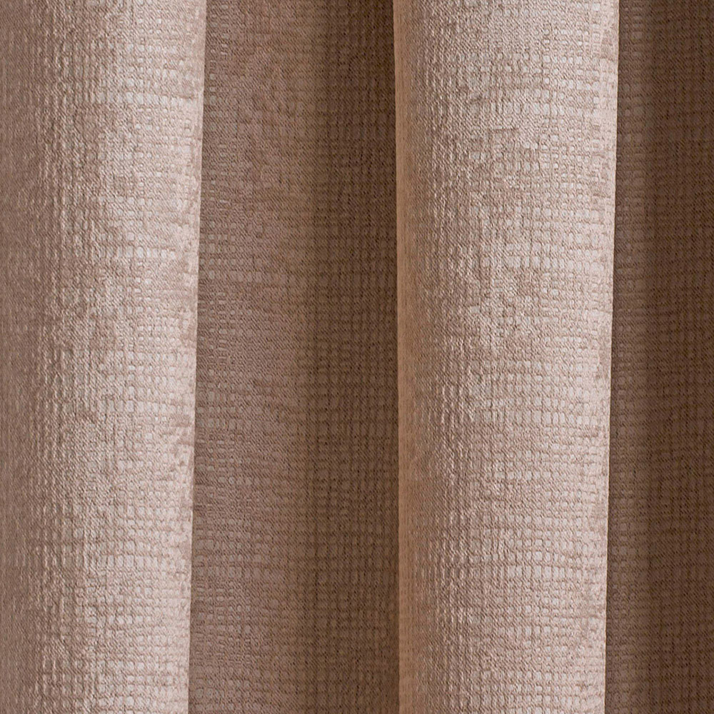 Enhanced Living Matrix Latte Thermal Pencil Pleat Readymade Curtains 168 x 183cm Image 2