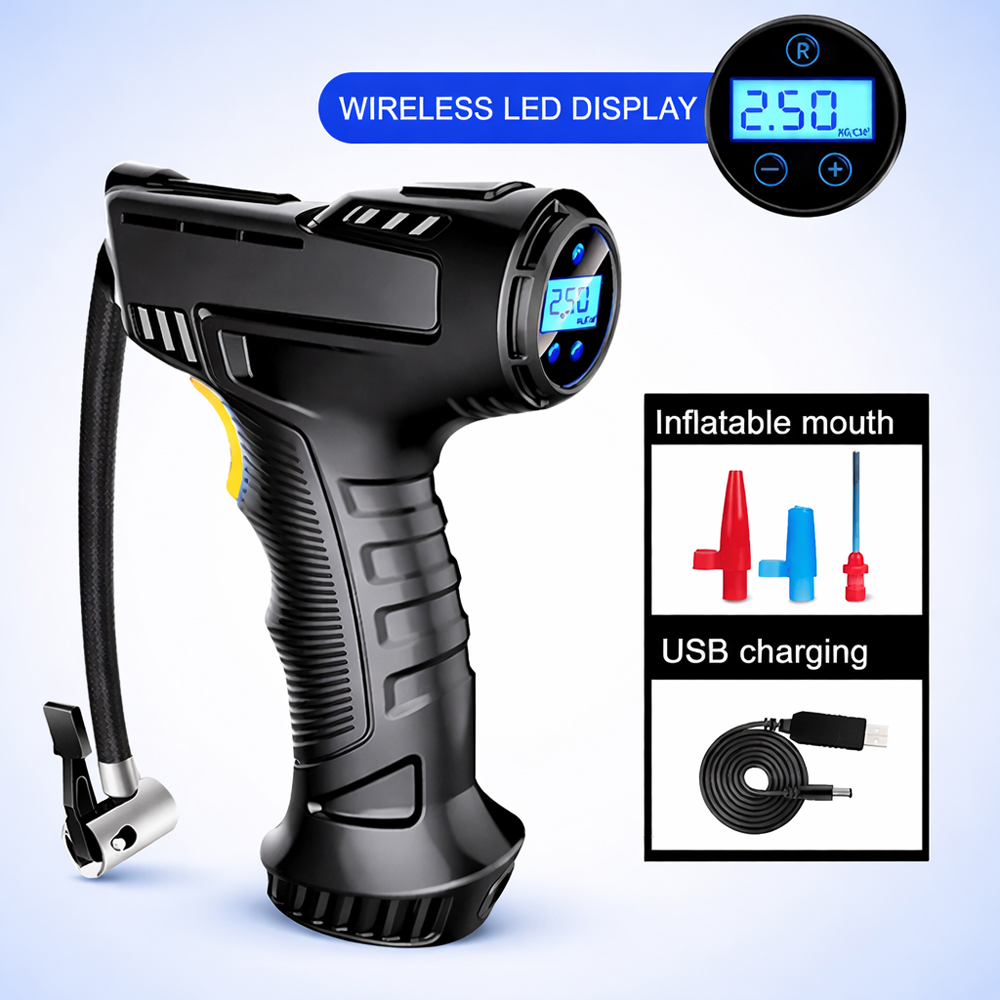 Avilo Rechargeable Tyre Inflator 120W Image 5