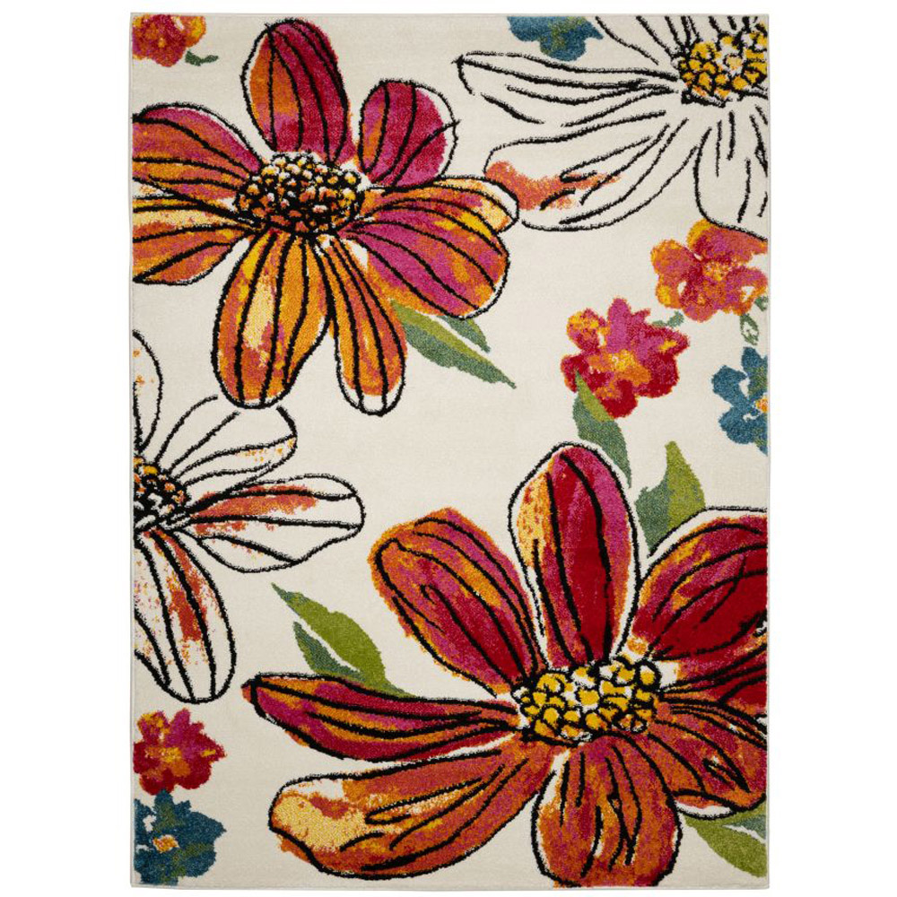 Homemaker New Villa Floral Rug 120 x 170cm Image 2