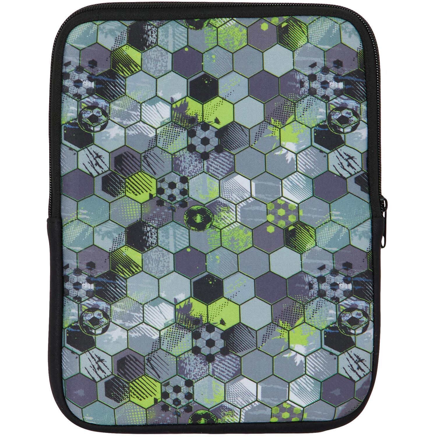 Football Print iPad Sleeve - Multicolour Image 3