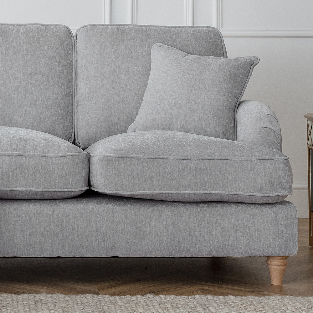 The Vienna 3 Seater Ice Left Hand Chaise Sofa Image 3