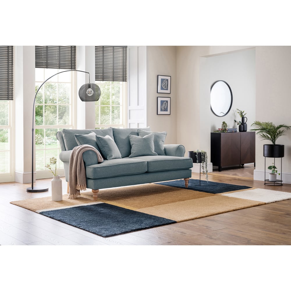 Eastwood Faro 2 Seater Small Denim Sofa Image 3