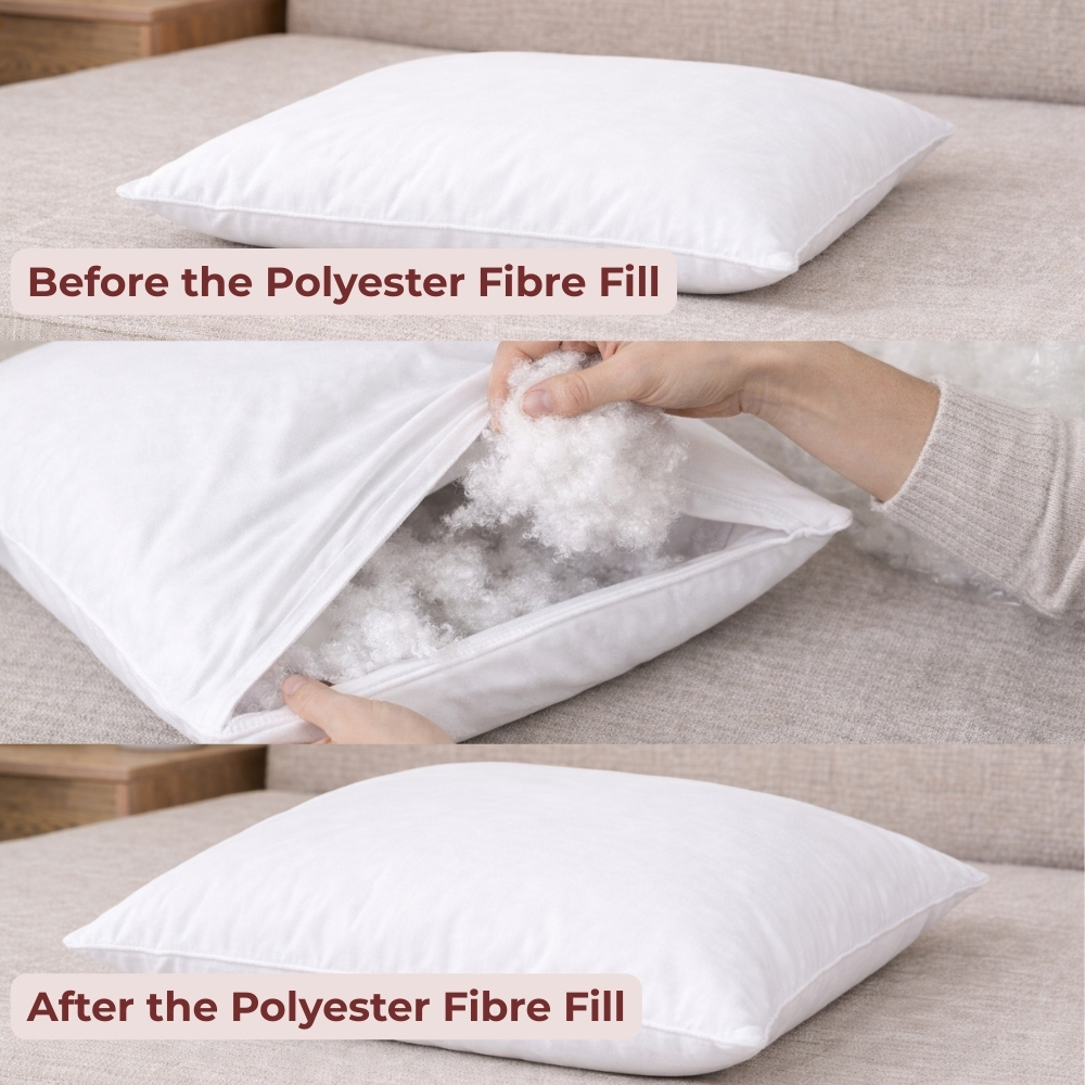 MHG Living Polyester Fibre Filling Stuffing 2kg Image 4