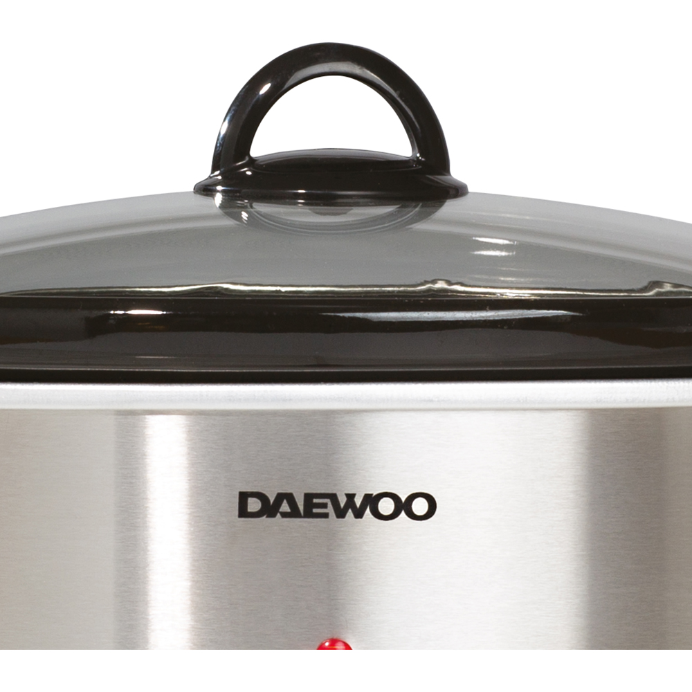 Daewoo Stainless Steel Slow Cooker 300W Image 5